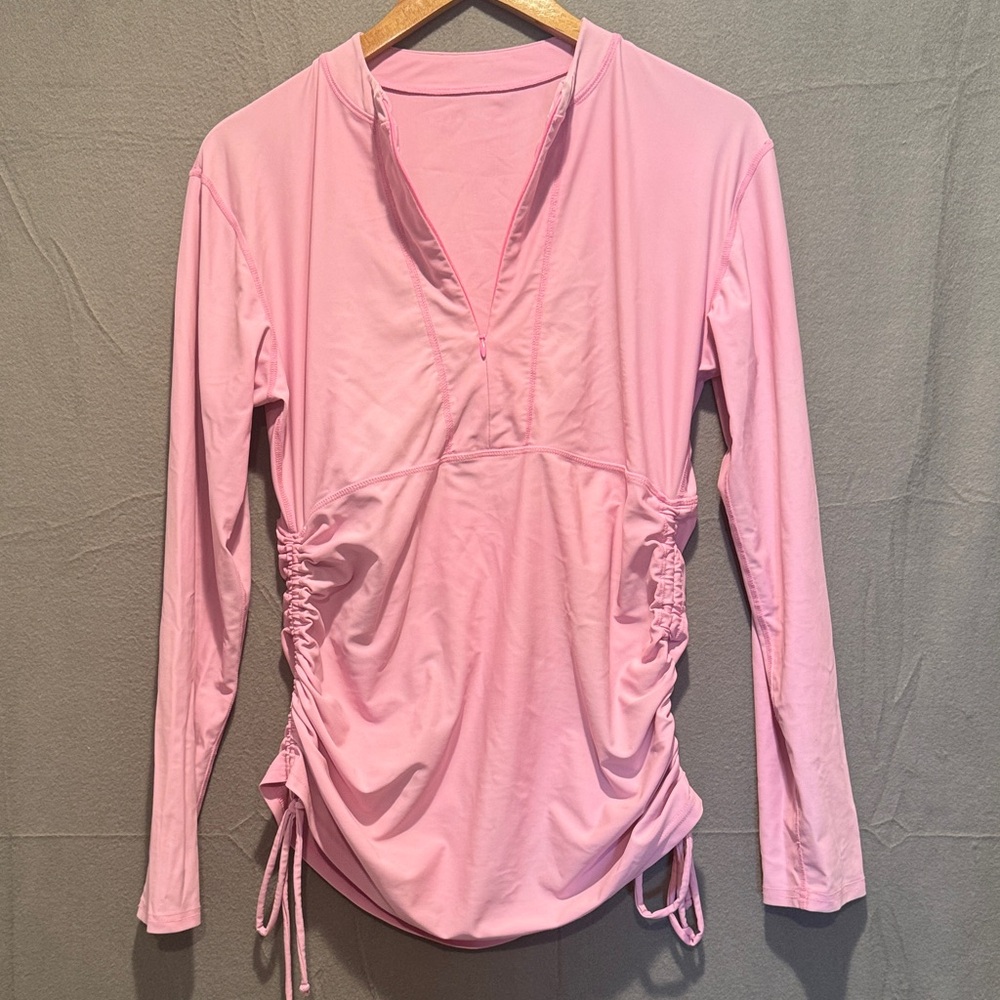 Tesla Light Pink Swim Coverup